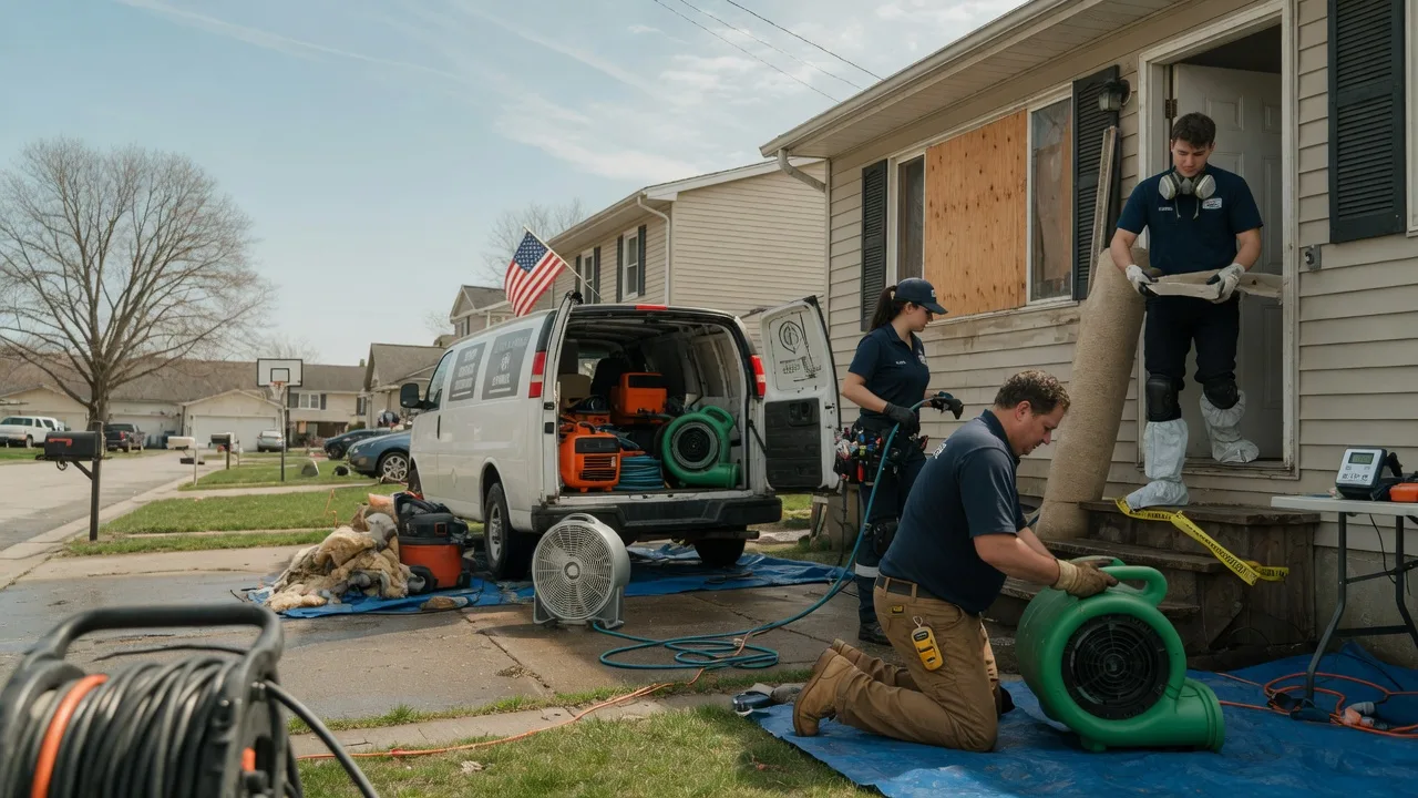 Water Damage Restoration in New Augusta, MS near me